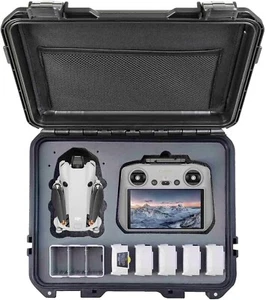 DJI Mini 4 Pro Rugged Hard Case - Lightweight, Waterproof & Convenient Storage - Picture 1 of 9