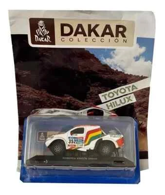 TOYOTA HILUX (2016) - COLECCIÓN DAKAR - Diecast - 1:43 - Argentina Foto 1 de 3
