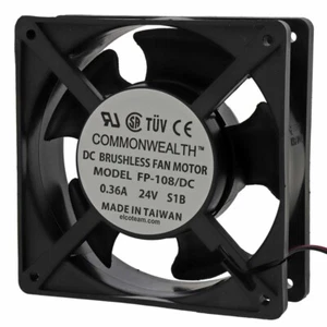 Ventilateur 120x120x38mm 24VDC 3000RPM 105 Cfm Commonwealth Fp-108 / Dc S1b - Photo 1/1