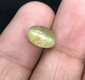 Natural Chrysoberyl Cats Eye 5 Cts 11X7X7 mm Loose Gemstone For Jewelry - Picture 1 of 4