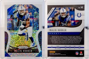 Panini Prizm White Sparkle Malik Hooker 2019 - Indianapolis Colts - Imagen 1 de 1