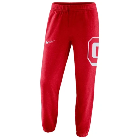 Nike Ohio State Buckeyes Fleece Jogger Sweatpants Men’s Size X-Large XL Red New Cover