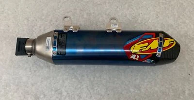 FMF FACT 4.1 RCT Slip On Muffler w/ Carbon Cap & Spark Arrestor Insert 045648 - Image 1 of 4