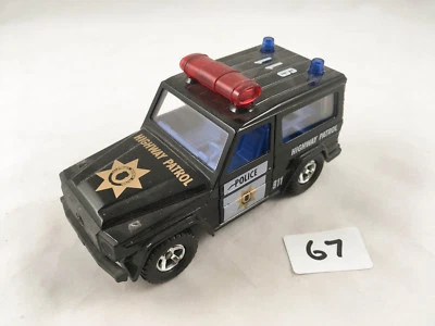MAJORETTE MERCEDES 230 GE G WAGON POLICE HIGHWAY PATROL 1:34 DIECAST TOY CAR - Image 1 of 4