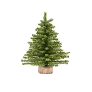 18" Unlit Canadian Pine Tree TR0046 w - Picture 1 of 1