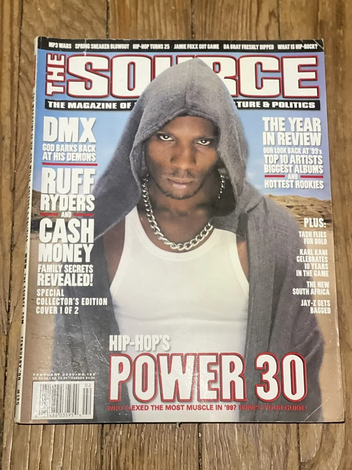The SOURCE Magazine Issue #125 February 2000 DMX Ruff Ryders Cash Money Jay-Z - Image 1 of 1