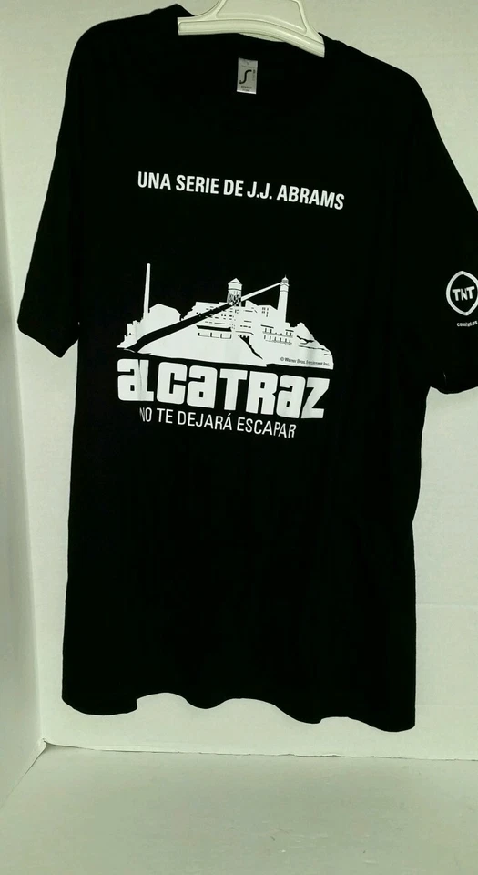 Camiseta Hombre Alcatraz Talla L Blanco y Negro en Español Foto 1 de 4