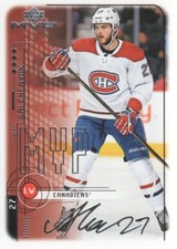 2018-19 Upper Deck MVP Hockey 20th Anniversary Silver Script #18 Alex Galchenyuk