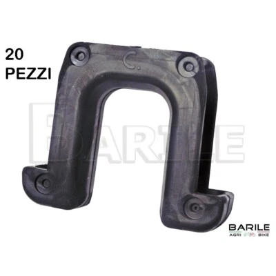 20 Gomma Gommino / Gommine Gancio Scuotitore Olive  BRUMI - CIF CONCORRENZA - Immagine 1 di 3