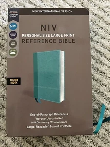 NIV Personal Size Reference Bible Large Print - Picture 1 of 16