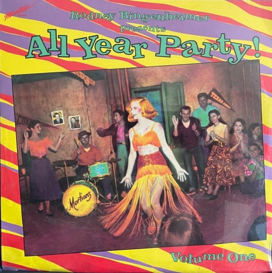 Ramones / Ventures / Annette & More -All Year Party- SEALED -Martian Records LP  - Image 1 of 2