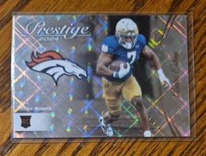 Audric Estime RC SP -2024 Panini Prestige Diamond Xtra Points No.36 Short Print - Picture 1 of 2