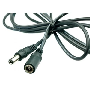 5 Ft 1.5m Power Extension Cable Wireless Camera 1A 2.1mm 26awg OFC Pedal power - Picture 1 of 1