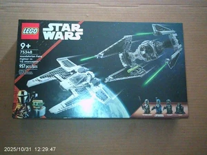 STAR WARS LEGO MANDALORIAN FANG FIGHTER vs TIE FIGHTER 75348 967 piezas 9+ DISNEY - Imagen 1 de 8