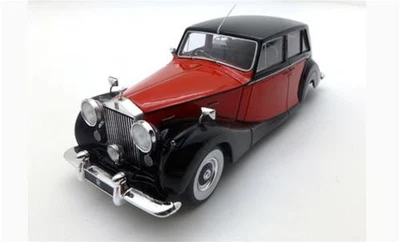 1:43 Truescale Rolls Royce Silver Wraith Royal Red & Black 1952 TSM134347 Model - Image 1 of 2