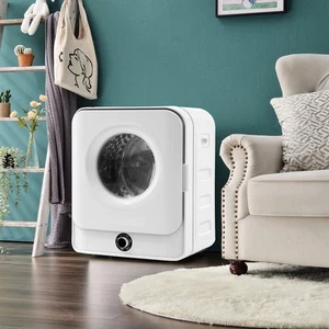 Ablufttrockner, 3 kg Kapazität (tatsächlich bis zu 4,5 kg), Edelstahl, 830 W, Me - Bild 1 von 12