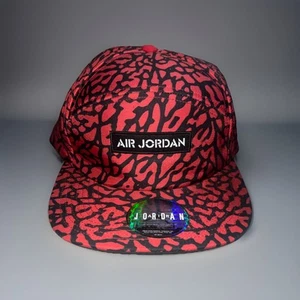 Nike Air Jordan V Legacy Laney 2013 Elephant Print Adjustable Hat Cap 6 panel - Picture 1 of 5