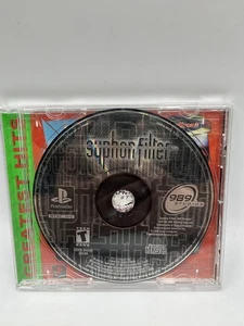 Syphon Filter (Sony PlayStation 1, 1999) With Case - Picture 1 of 7