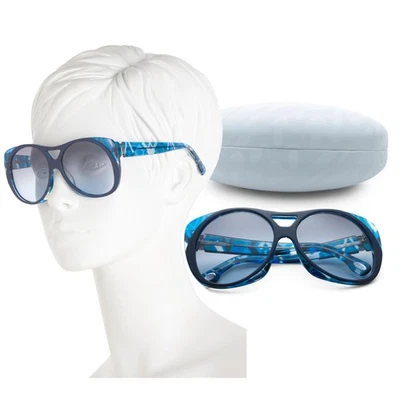 GAFAS DE SOL EMILIO PUCCI EP688S 426 ESTAMPADO GEOMÉTRICO COBALTO Foto 1 de 4