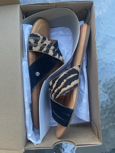 Ugg sandali donna ghepardo ottime condizioni con scatola taglia 8