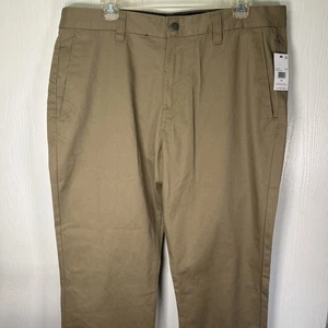 Volcom Khaki VMonty Chino Hose - Größe 36 - Neu mit Etikett - Bild 1 von 13