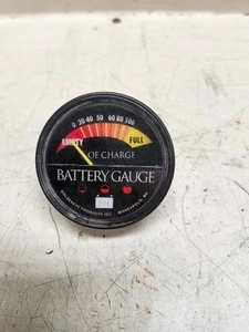 Goldeneye Bass Boat Dual Charge Battery Gauge / Meter FREE SHIPPING - Picture 1 of 5