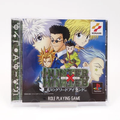 Hunter x Hunter Greed Island PS1 Japan Konami Complete Tested - Image 1 of 4