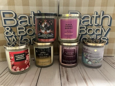 BATH & BODY WORKS 1 -Vela Mecha 8OZ/227 g TÚ ELIGES EL AROMA, ¡TOTALMENTE NUEVA! Foto 1 de 4