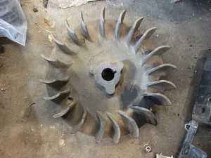Yamaha G22 357cc Gas Golf Cart Motor Flywheel Good - Picture 1 of 4