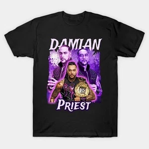 WWE Damian Priest Graphic Tee Black T-Shirt 2025 - Bild 1 von 4