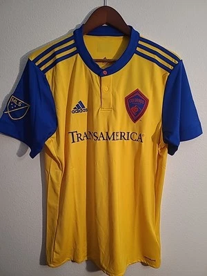 CAMISETA ADIDAS MLS COLORADO RÁPIDOS AMARILLO EQUIPO TALLA HOMBRE L Foto 1 de 3