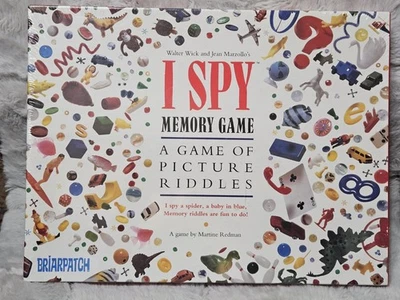 Briarpatch I SPY Memory Game Of Picture Riddles  Ages 4+ - 1 to 6 players Sealed - Image 1 of 4