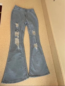 Shein flair jeans size 12-13 year youth - Picture 1 of 3