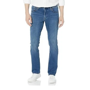 John Varvatos USA Mens Bowery Slim Straight Jeans 30 NEW $198 J306GW3B-BULB - Picture 1 of 3