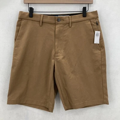 Old Navy Shorts Mens 31 Khaki Ultimate Tech Slim Built-In Flex 9 Inch Chino NWT - Image 1 of 4