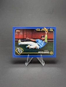 Serie Actualización Topps 2024 - Amed Rosario #US62 Blue Holo Foilboard/999 - Imagen 1 de 2