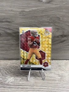 Trey Lance 2021 Panini Mosaic Mosaic Reactive Yellow #303 - Bild 1 von 2