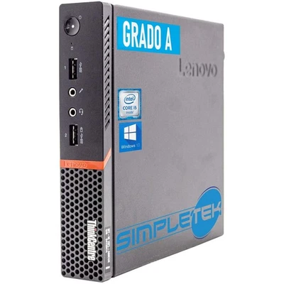 MINI PC COMPUTER FISSO DESKTOP LENOVO M900 i5 3,1GHz WINDOWS10 PRO 64GB SSD 2TB - Imagen 1 de 4