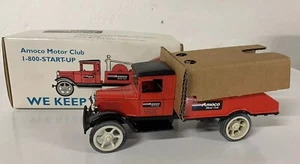 1931 Hawkeye Wrecker 1/34 Amoco Motor Club Made In USA Tow truck ERTL Red - Picture 1 of 10