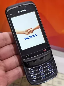 Nokia C2-02 Slide (O2 Network) 3G Mobile Phone Excellent Condition With Charger - Picture 1 of 9