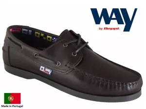 Damas Beppi UK6/EU39 Cuero Marrón Castaño Barco Cubierta Zapatos Suela Antideslizante - Imagen 1 de 4