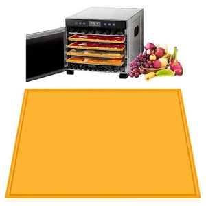 Silicone Dehydrator Sheets,Fruit Leather Silicone Dehydrator Mats with Edge - Picture 1 of 7