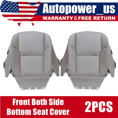 Cubierta de asiento de cuero gris para conductor y pasajero Toyota 4Runner 2003-2009 Foto 1 de 4