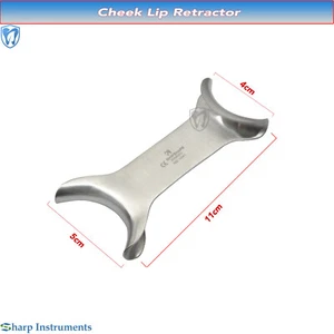 Cheek Lip Retractor Mouth Opener Metal Cheek Retractor Dental Steel Instruments - Picture 1 of 4