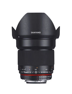 Samyang 16mm F2.0 High Speed Wide Angle Lens (Nikon F with Automatic Chip) - Image 1 of 4