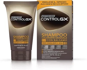 Control GX Shampoo Colorante, 2 in 1 con Balsamo, Riduce Gradualmente 118 ml - Foto 1 di 12