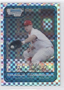 2006 Bowman Draft Chrome Draft Picks X-Fractor /299 Charlie Yarbrough #DP15