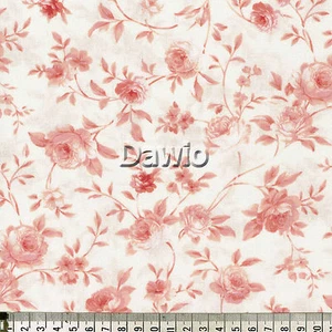 Rosas rosa sobre crema románticas Sarah's Collection Patchwork tela decorativa €17,00/m - Imagen 1 de 2