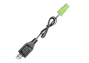 Mini Conector 9.6V Cable de Carga USB Cargador Adaptador de Batería RC 4.8 7.2V - Imagen 1 de 8