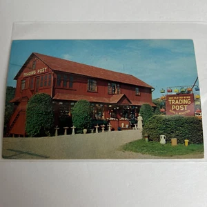Que Ma Ho Ning Trading Post Stoystown Pennsylvania Dutch Takakwitha Postcard - Picture 1 of 4
